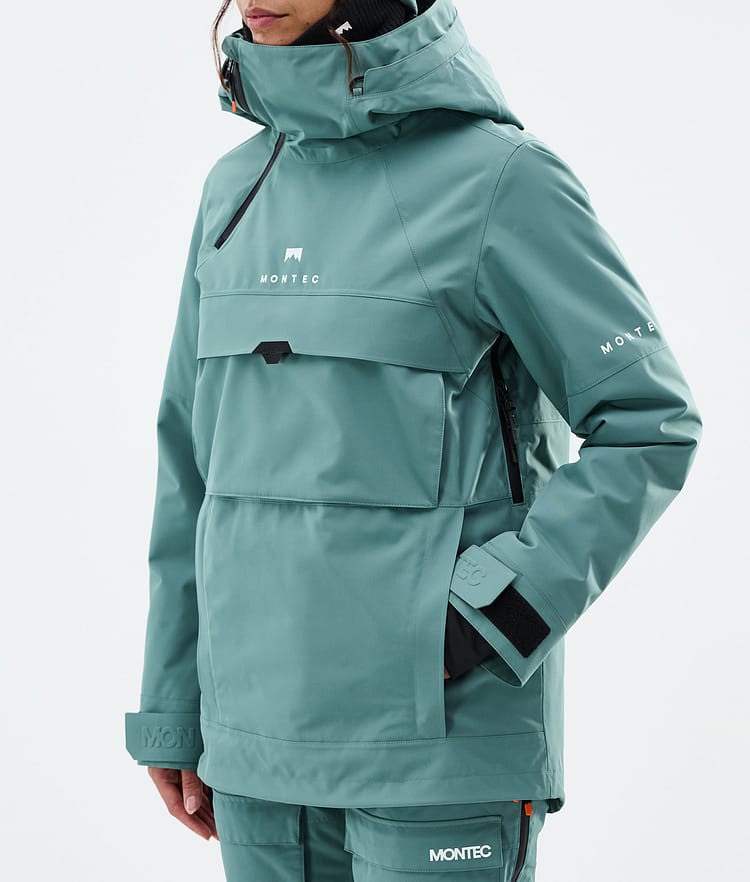 Montec Dune W Laskettelutakki Naiset Atlantic, Kuva 8 / 9