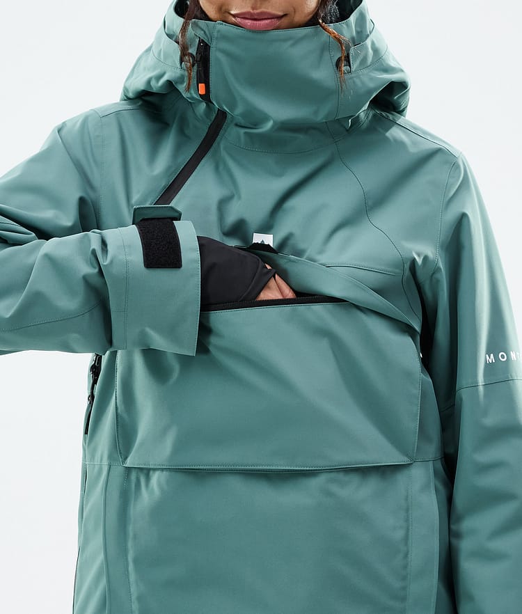 Montec Dune W Lumilautailutakki Naiset Atlantic, Kuva 9 / 9