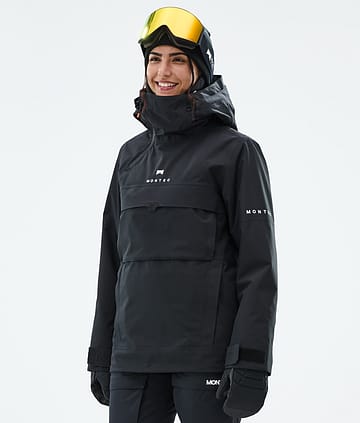 Montec Dune W Lumilautailutakki Naiset Black