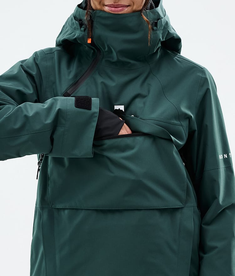 Montec Dune W Laskettelutakki Naiset Dark Atlantic, Kuva 9 / 9