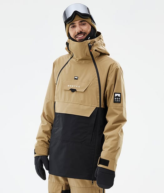 Montec Doom Laskettelutakki Miehet Gold/Black