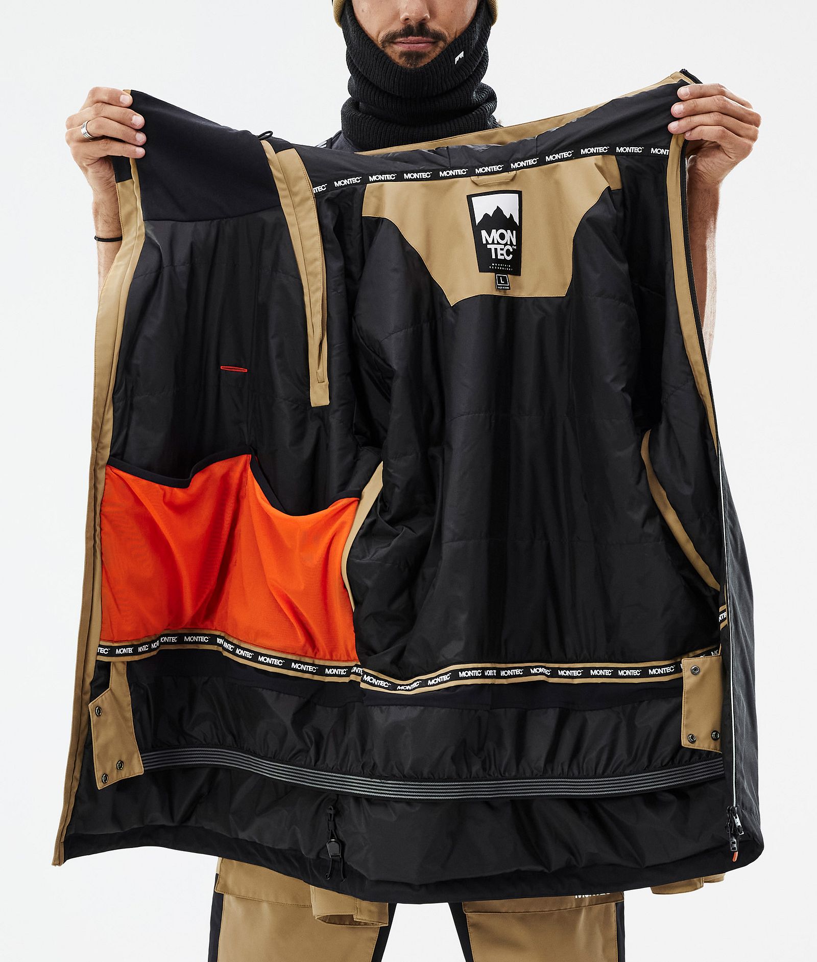 Montec Doom Laskettelutakki Miehet Gold/Black, Kuva 11 / 11