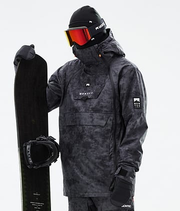 Montec Doom Lumilautailutakki Black Tiedye