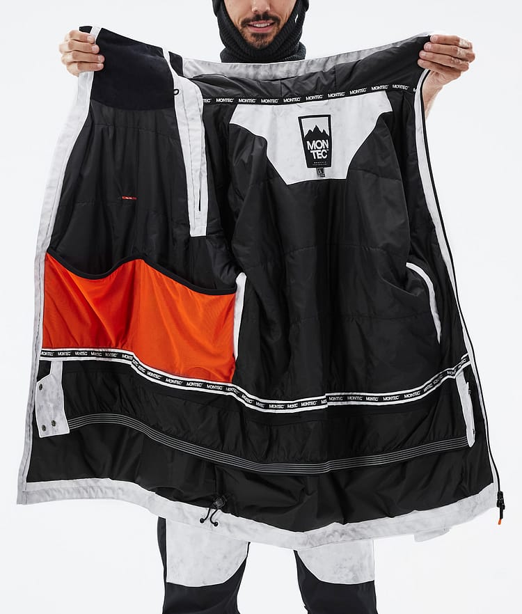 Montec Doom Laskettelutakki Miehet White Tiedye, Kuva 11 / 11