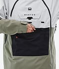 Montec Doom Lumilautailutakki Miehet Light Grey/Black/Greenish, Kuva 9 / 11