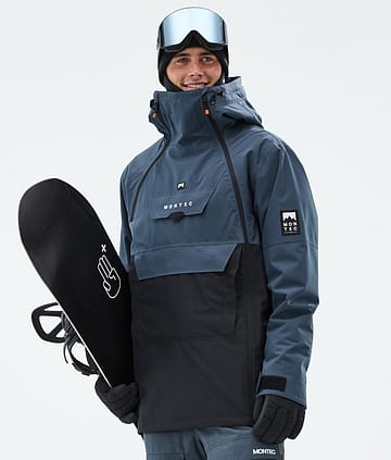 Montec Doom Lumilautailutakki Metal Blue/Black