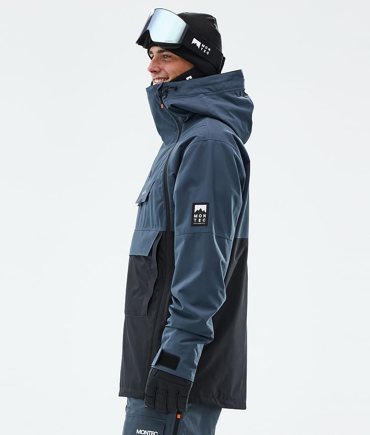 Montec Doom Lumilautailutakki Miehet Metal Blue/Black, Kuva 6 / 11