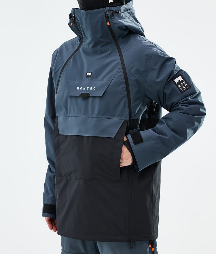 Montec Doom Laskettelutakki Miehet Metal Blue/Black, Kuva 8 / 11