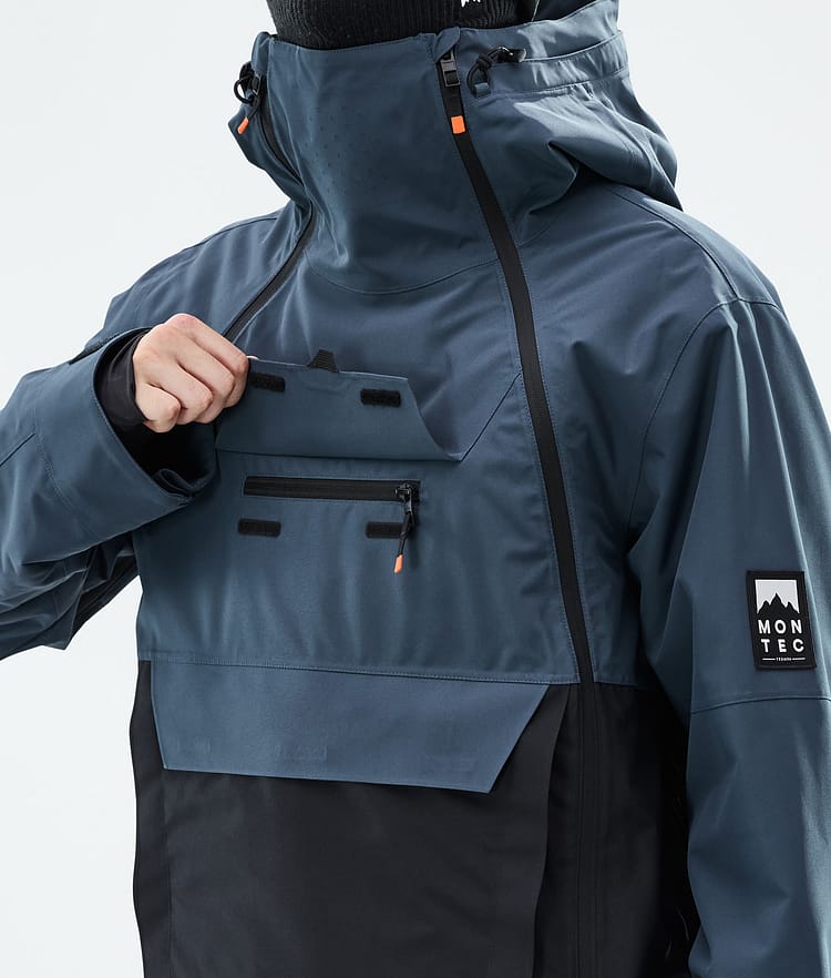 Montec Doom Laskettelutakki Miehet Metal Blue/Black, Kuva 10 / 11