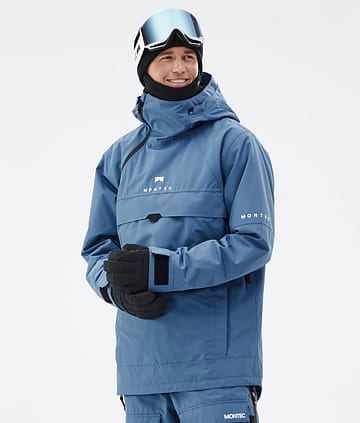 Montec Dune Lumilautailutakki Blue Steel
