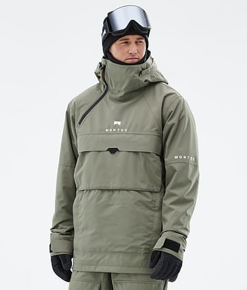 Montec Dune Lumilautailutakki Greenish