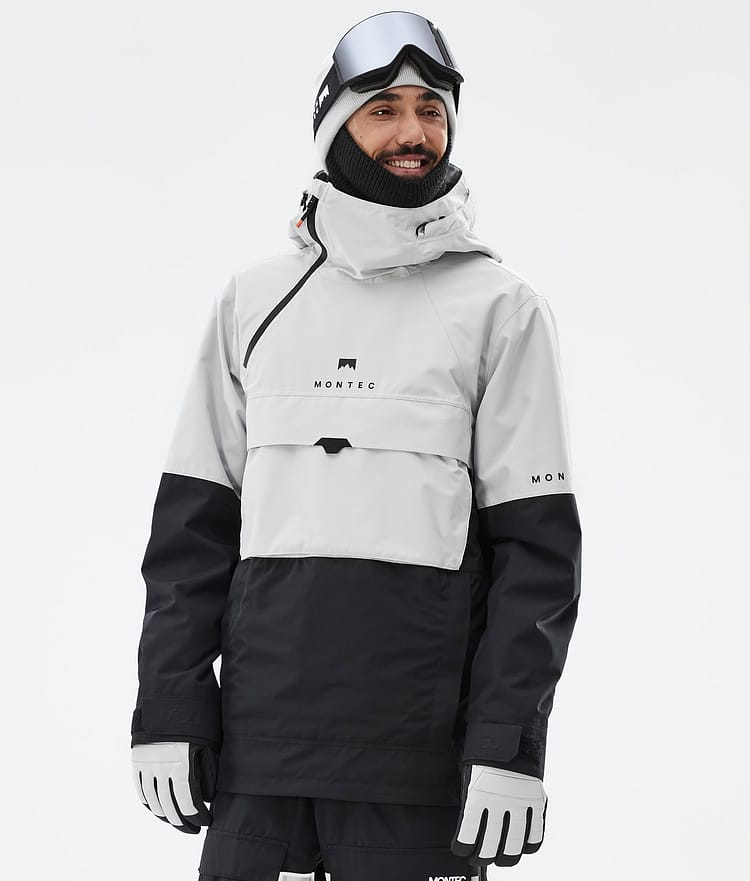 Montec Dune Laskettelutakki Miehet Light Grey/Black, Kuva 1 / 9