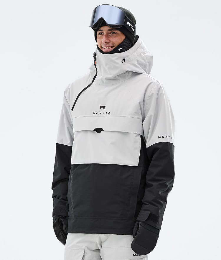 Montec Dune Laskettelutakki Miehet Light Grey/Black, Kuva 1 / 9