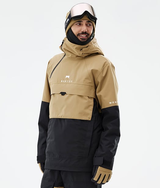 Montec Dune Laskettelutakki Miehet Gold/Black