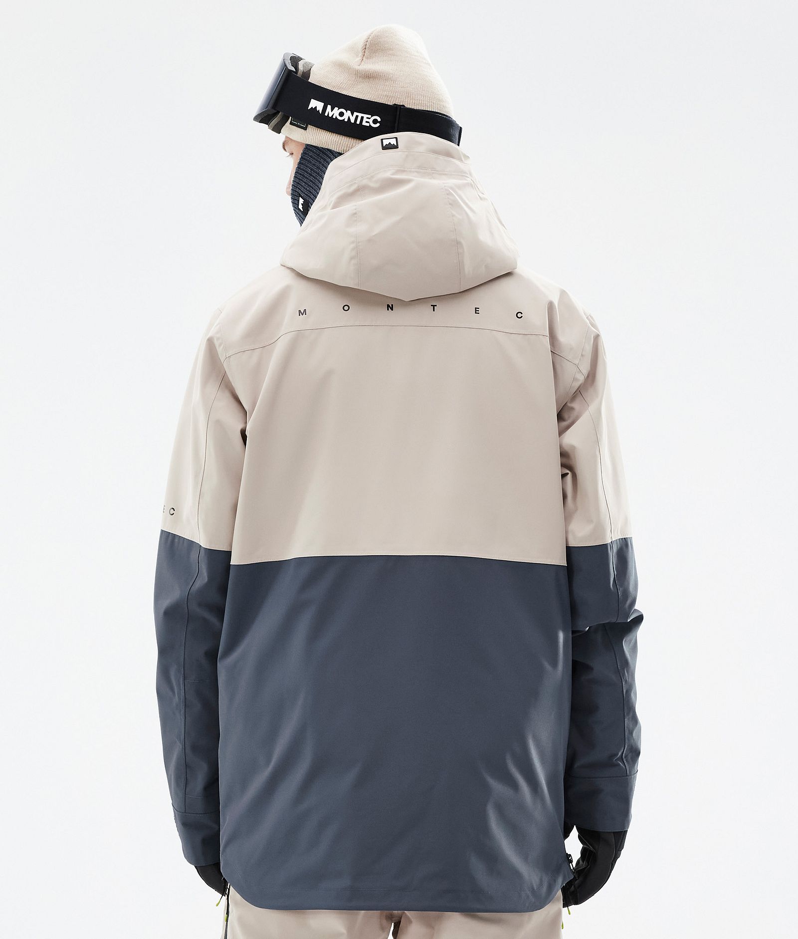 Montec Dune Lumilautailutakki Miehet Sand/Black/Metal Blue, Kuva 8 / 10