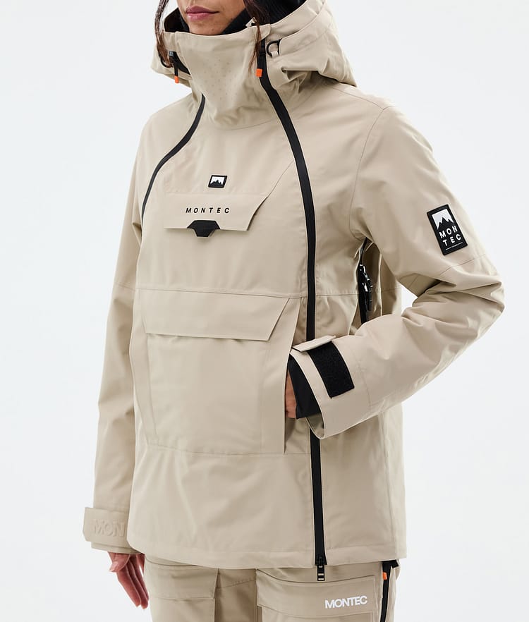 Montec Doom W Lumilautailutakki Naiset Sand, Kuva 8 / 11