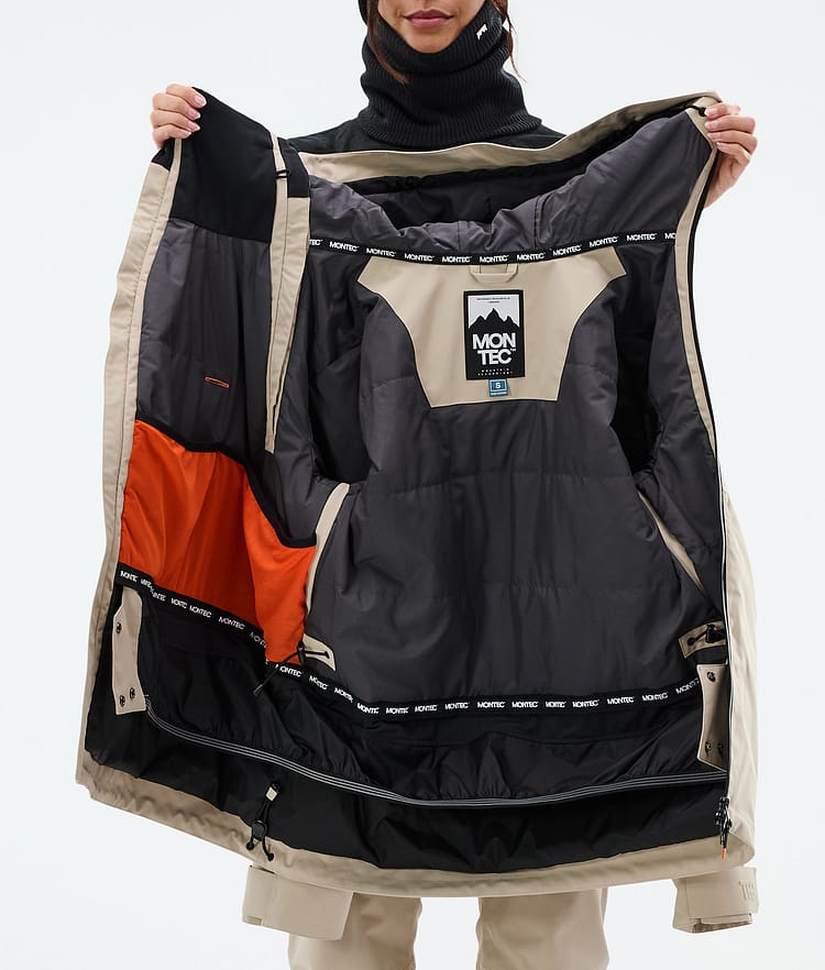 Montec Doom W Lumilautailutakki Naiset Sand, Kuva 11 / 11