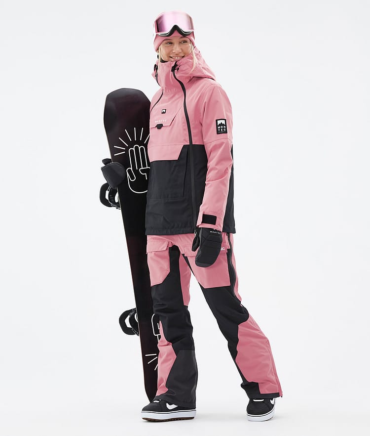 Montec Doom W Lumilautailutakki Naiset Pink/Black, Kuva 3 / 11