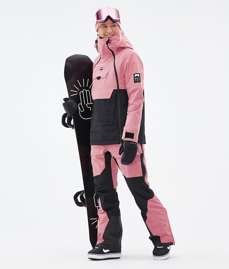 Montec Doom W Lumilautailutakki Naiset Pink/Black