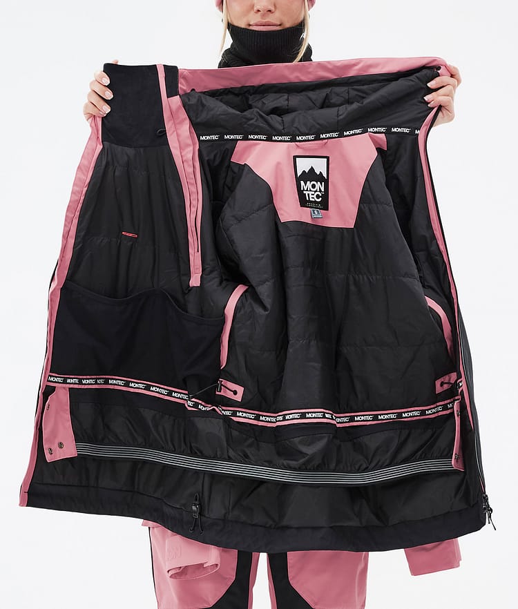 Montec Doom W Laskettelutakki Naiset Pink/Black, Kuva 11 / 11