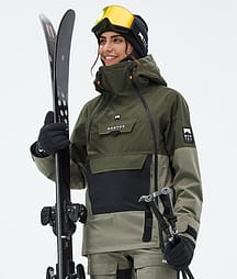 Montec Doom W Laskettelutakki Naiset Olive Green/Black/Greenish