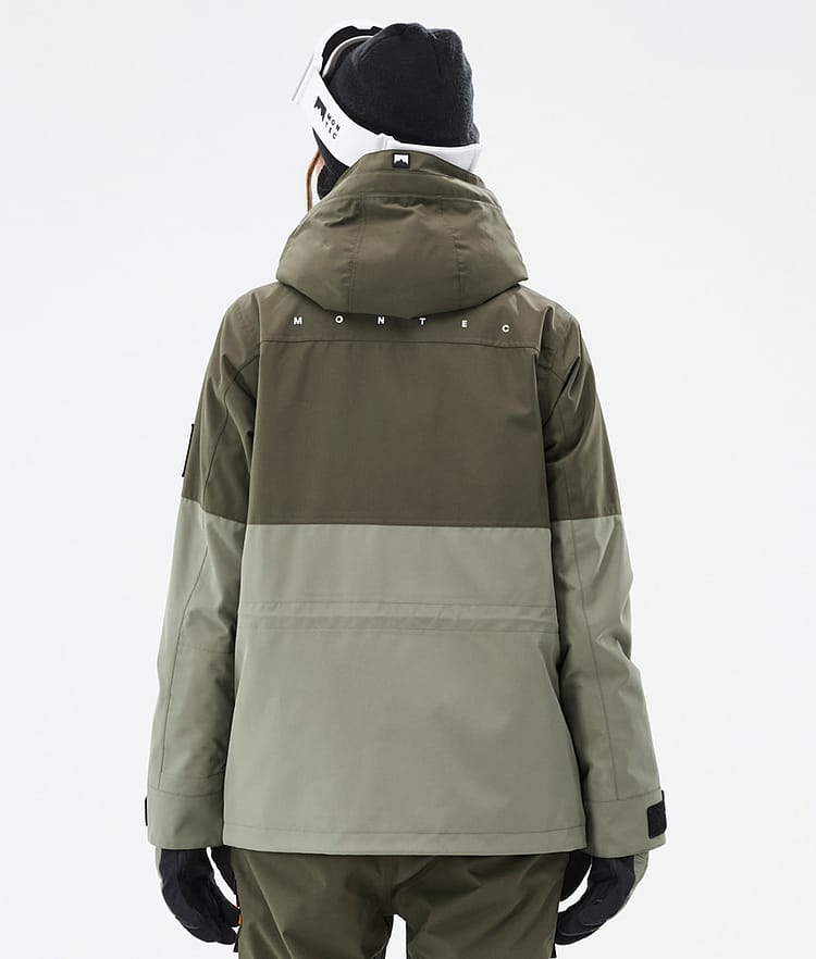 Montec Doom W Laskettelutakki Naiset Olive Green/Black/Greenish