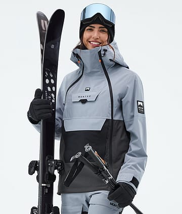 Montec Doom W Laskettelutakki Naiset Soft Blue/Black/Phantom