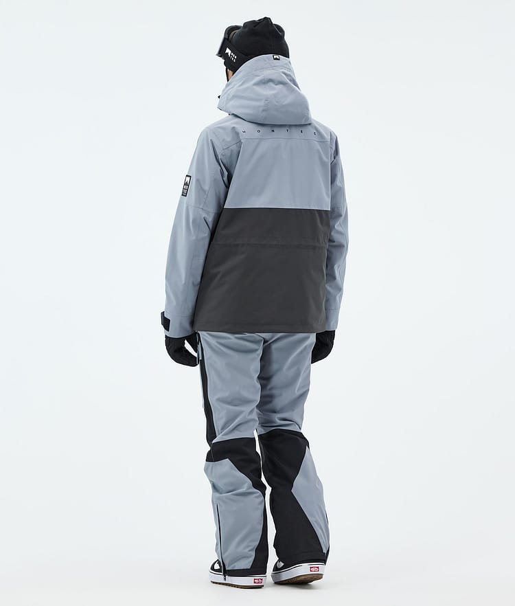 Montec Doom W Lumilautailutakki Naiset Soft Blue/Black/Phantom, Kuva 5 / 11