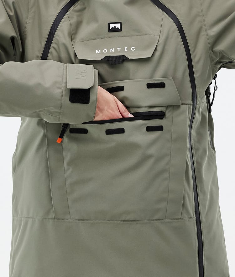 Montec Doom W Lumilautailutakki Naiset Greenish, Kuva 9 / 11