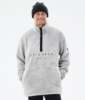 Dope Pile 22 Fleecepaita Miehet Light Grey