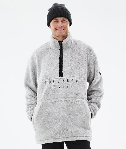 Dope Pile 22 Fleecepaita Miehet Light Grey