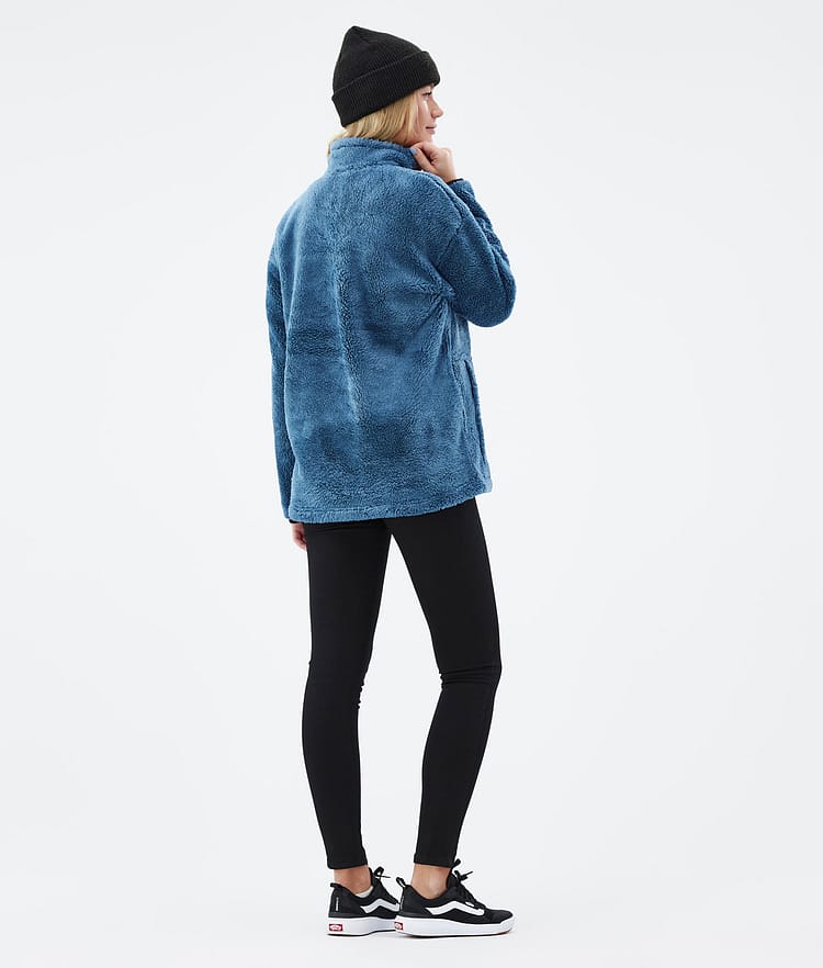 Dope Pile W 22 Fleecepaita Naiset Blue Steel, Kuva 4 / 8