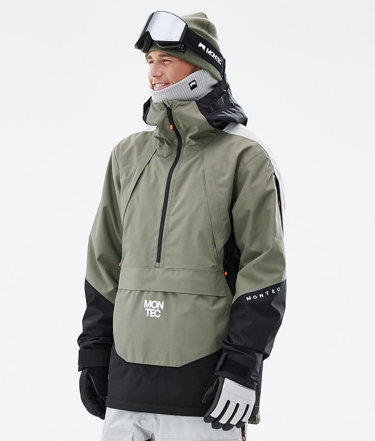 Montec Apex Lumilautailutakki Miehet Greenish/Black/Light Grey, Kuva 1 / 10