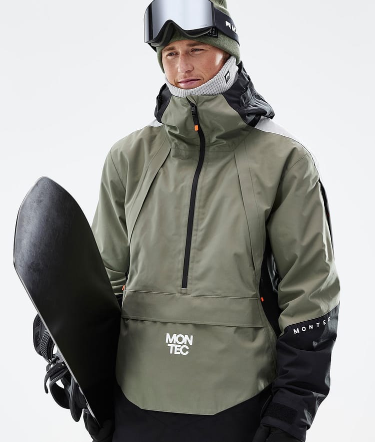 Montec Apex Lumilautailutakki Miehet Greenish/Black/Light Grey, Kuva 2 / 10