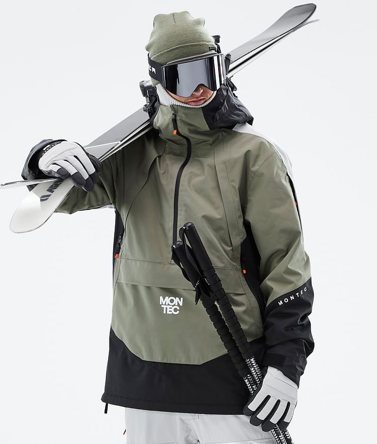 Montec Apex Laskettelutakki Miehet Greenish/Black/Light Grey, Kuva 2 / 11