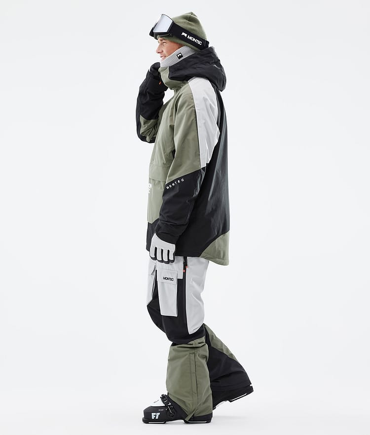 Montec Apex Laskettelutakki Miehet Greenish/Black/Light Grey, Kuva 5 / 11