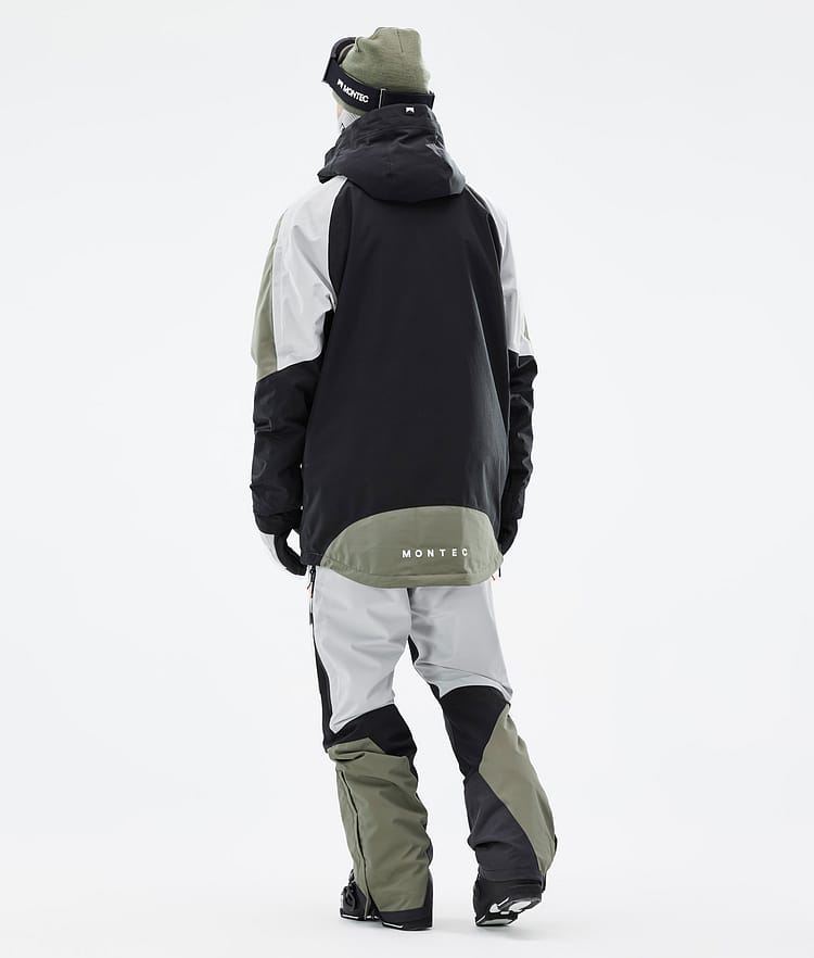 Montec Apex Laskettelutakki Miehet Greenish/Black/Light Grey, Kuva 6 / 11