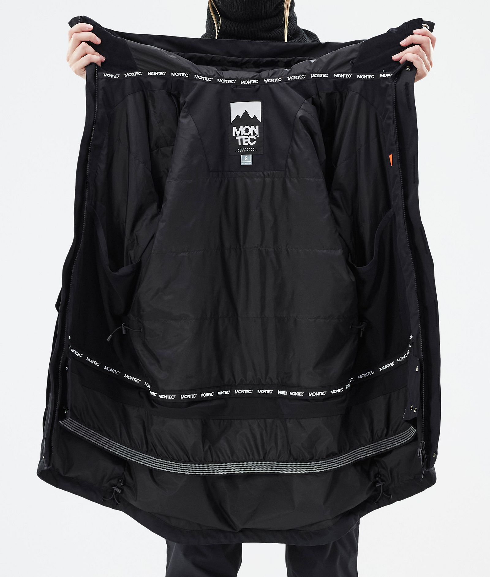 Montec Virago W Laskettelutakki Naiset Black, Kuva 10 / 10