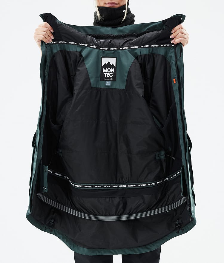 Montec Virago W Lumilautailutakki Naiset Dark Atlantic, Kuva 10 / 10