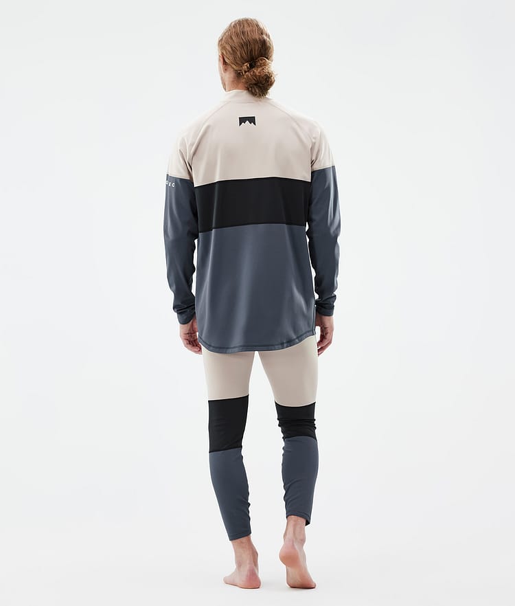 Montec Alpha Kerrastopaita Miehet Sand/Black/Metal Blue, Kuva 5 / 6