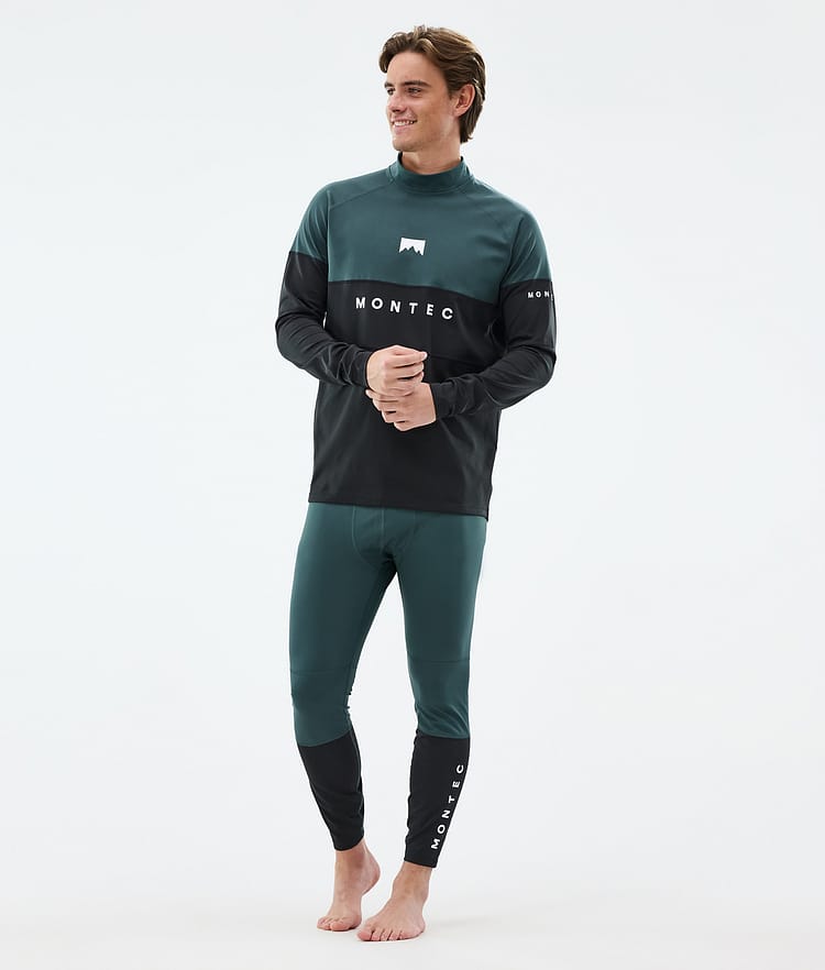 Montec Alpha Kerrastohousut Miehet Dark Atlantic/Black, Kuva 3 / 7