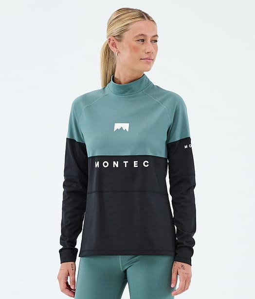 Montec Alpha W Kerrastopaita Naiset Atlantic/Black