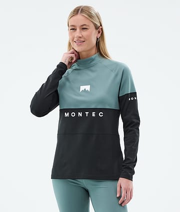 Montec Alpha W Kerrastopaita Naiset Atlantic/Black