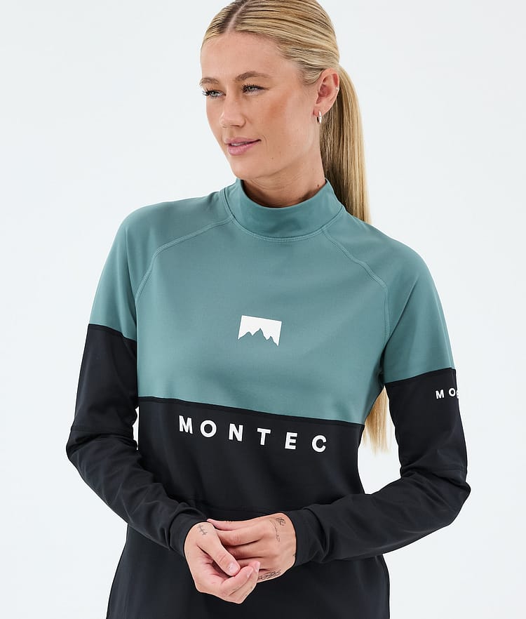 Montec Alpha W Kerrastopaita Naiset Atlantic/Black, Kuva 2 / 5