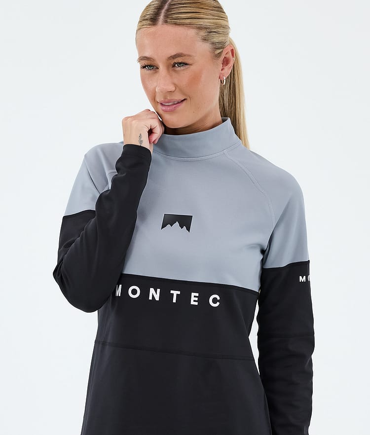Montec Alpha W Kerrastopaita Naiset Soft Blue/Black, Kuva 2 / 5