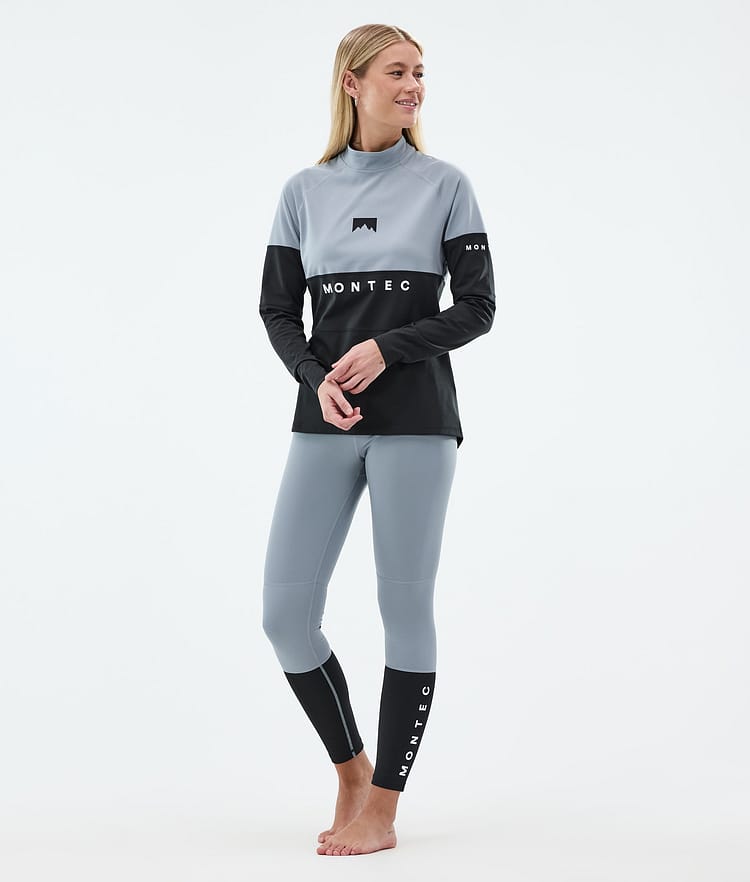 Montec Alpha W Kerrastopaita Naiset Soft Blue/Black, Kuva 3 / 5