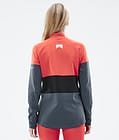 Montec Alpha W Kerrastopaita Naiset Coral/Black/Metal Blue, Kuva 3 / 5
