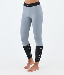 Montec Alpha W Kerrastohousut Naiset Soft Blue/Black