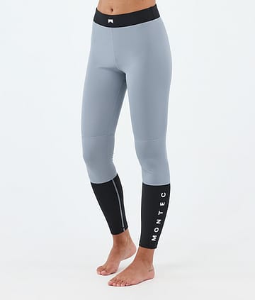 Montec Alpha W Kerrastohousut Soft Blue/Black