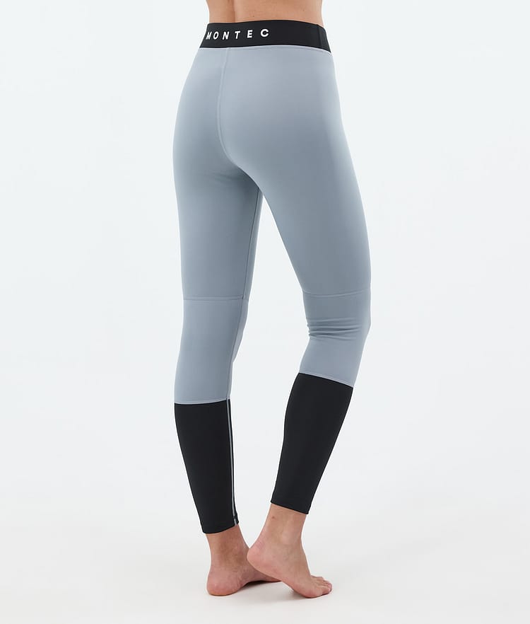 Montec Alpha W Kerrastohousut Naiset Soft Blue/Black, Kuva 2 / 7